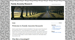 Desktop Screenshot of familyancestry.net