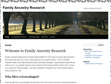 Tablet Screenshot of familyancestry.net